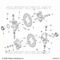FRONT SUSPENSION HUB