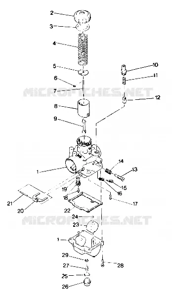 CARBURETOR SUPERTRAK (4919291929032A)