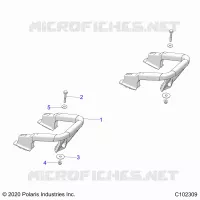 REAR BODYWORK RACK, HANDGRIPS