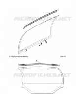 WINDSHIELD, FRONT AND REAR EXTRUSION COVER