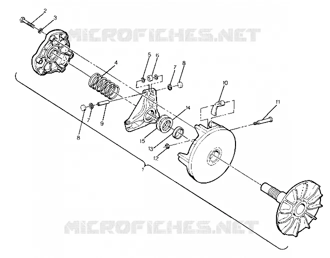 DRIVE CLUTCH ASSEMBLY (4917711771023A)