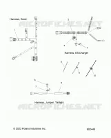 ELECTRICAL, HARNESS, HOOD, E.S. START, TAILLIGHT