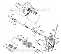 DRIVE TRAIN 600 XC 0981758 (4944194419B010)