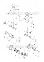 PISTON AND CRANKSHAFT TRAIL UPDATED 10/88 (4915441544025A)
