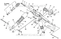 REAR TORQUE ARM ULTRA TOURING 0975378 AND EUROPEAN ULTRA TOURING E975378 (4938133813C004)