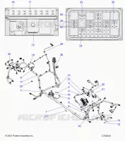ELECTRICAL, WIRE HARNESS, CHASSIS, ULTIMATE LE