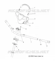 STEERING, HANDLEBAR MOUNTING