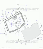 WINDSHIELD, TIP-OUT