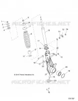 SUSPENSION, FRONT STRUT 