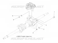 REAR BRAKE CALIPER MOUNTING