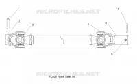 DRIVE TRAIN, FRONT PROP SHAFT