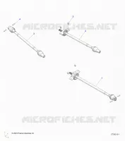 DRIVE TRAIN, FRONT, MID, REAR PROP SHAFT