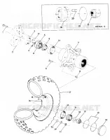 FRONT WHEEL ASSEMBLY 4X4-UPDATED 4/89 (49173717370021)