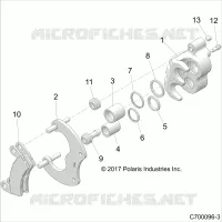 BARKE CALIPER REAR