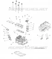 CYLINDER HEAD, CAM AND VALVES