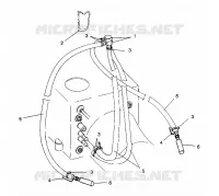 WATER SIPHON SL 750 B944070 (4927012701019A)