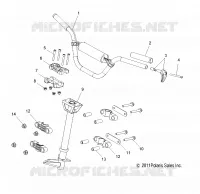 STEERING, HANDLEBAR MOUNTING