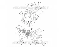 BLOWER HOUSING   RECOIL STARTER TRAIL TOURING 0982362 AND EUROPEAN TRAIL TO (4942314231C009)