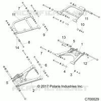 REAR SUSPENSION CONTROL ARMS