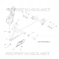 SUSPENSION, A-ARM AND STRUT MOUNTING