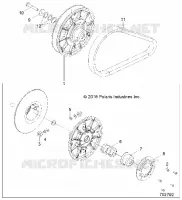 DRIVE TRAIN, SECONDARY CLUTCH