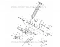SWING ARM   SHOCK (PRIOR TO S/N #2501800)