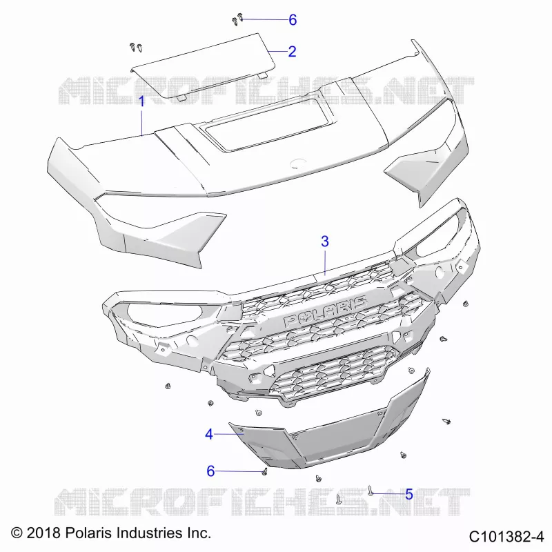HOOD AND FRONT FASCIA