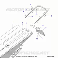 BUMPER, REAR