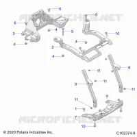 FRONT RACK SUPPORT