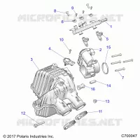 ENGINE, AIR INTAKE MANIFOLD