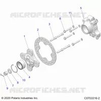 SUSPENSION, REAR CARRIER