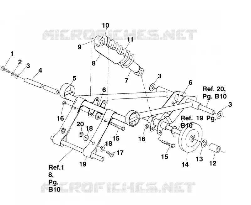 FRONT TORQUE ARM (TOURING)
