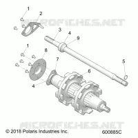 DRIVE TRAIN, JACKSHAFT AND DRIVESHAFT