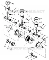 PISTON   CRANKSHAFT  XLT 0970756, XLT SKS 0970556, AND XLT RMK 0970956 (4937693769D001)