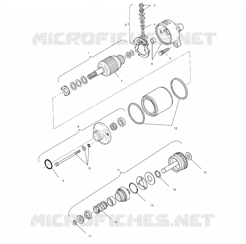 STARTING MOTOR