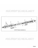 DRIVE TRAIN, FRONT HALF SHAFT