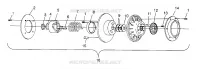 DRIVEN CLUTCH XLT 0970756, XLT SKS 0970556, AND XLT RMK 0970956 (4937693769C007)