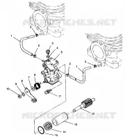 OIL PUMP ASSEMBLY SPORT 0940443 AND SPORT SKS 0940243 (4925052505037A)