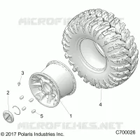 WHEELS, REAR
