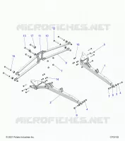 REAR SUSPENSION CONTROL ARMS