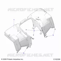 REAR BODYWORK CAB