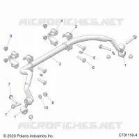 SUSPENSION, REAR STABILIZER BAR