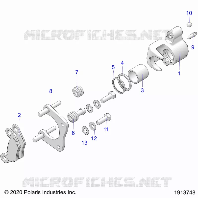 BRAKES, REAR CALIPER
