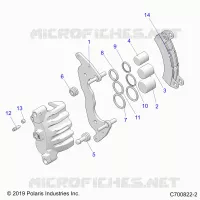 FRONT BRAKE CALIPER