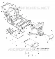 CHASSIS, MAIN FRAME AND SKID PLATE
