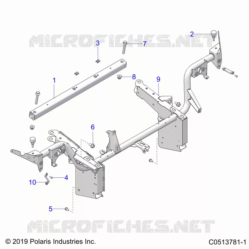 CHASSIS, FRONT FRAME ASM. (CANADA)