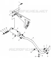 EXHAUST SYSTEM  SCRAMBLER 500 W97BC50A (4943074307A012)