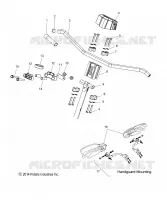 UPPER STEERING   HANDLEBAR ASM.