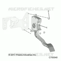 THROTTLE PEDAL