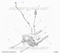 DRIVE TRAIN, FRONT GEARCASE MOUNTING
